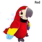 Pratande Papegoja Pratande Fågel RÖD red
