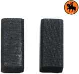 Carbon Brushes BLACK & DECKER SAG500 grinder - 6x6x13mm
