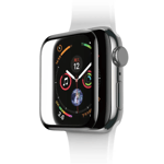 SiGN Heltäckande Skärmskydd för Apple Watch 4/5/6/SE 40mm - Svart