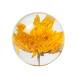 In Flore Solros Pappersvikt, Brevtyngd Gul