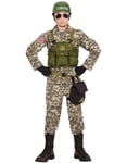 US Navy Seals - Kostyme til Barn med Hjelm