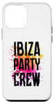 Coque pour iPhone 12 mini Ibiza Party Crew Colorful | Vacation Team