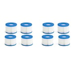Cartouches filtrantes de piscine Type S1, 8 pièces, pour Intex puespa, filtre de jacuzzi, filtre de Spa pour Intex 29001E,11692
