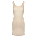 Magic Tone Your Body Tank Dress Beige Small Dam