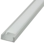 Aluminiums skinne til LED strips - Standard profil - 1 m