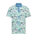 Original Penguin Mens Palm Springs Polo Shirt - Bright White, Large