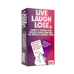 WHAT DO YOU MEME? Live Laugh Lose - The Adult Party Game Where You Compete to Make Corny Jokes Funny