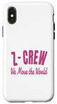 Coque pour iPhone X/XS Z-Crew: we move the world with dance, exercise and fun