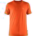 Fjällräven Mens Bergtagen Thinwool S/S (Orange (HOKKAIDO ORANGE/208) Small)
