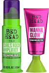 TIGI Bed Head Shiny Curls Set with Curl Defining Cream and Hydrating Serum for C