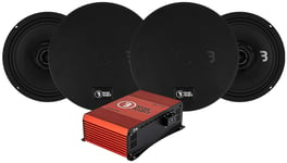 4-pack Bass Habit SPL Elite SE165CX & SPL ELITE 550.2DF, SPL-paket
