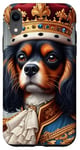 iPhone XR Royal Dog Portrait Royalty Cavalier King Charles Spaniel Case