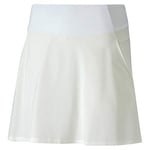 PUMA Pwrshape Solid Woven Skirt Jupe Femme - Blanc (Bright White) - XS