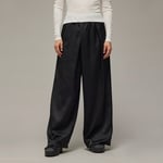 adidas Y-3 Wide Leg Tech Seersucker Joggers Women