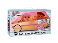L.O.L. Surprise! 3-in-1 Party Cruiser, Dukke bil, 4 år, Batterier kreves