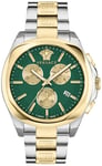 Versace VE3CA0623 Chrono Grøn/Gul guldtonet stål Ø40 mm