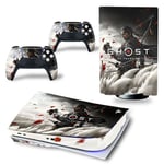 Sticker pour Sony Console PS5, GHOST OF TSUSHIMA-1423