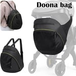 Black Mommy Storage Bag Waterproof Mom Backpack New Diaper Bag  Doona Stroller