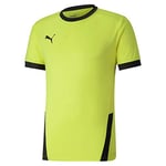 Puma teamGOAL 23 Jersey T-Shirt Homme, Fluo Yellow Black, FR : S (Taille Fabricant : S)