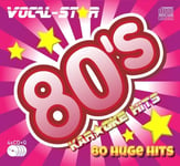 Karaoke CD Disc Set With Words - Hits From the 80's 1980`s - 80 Songs On 4 CDG