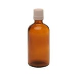 Flaska med lock och droppräknare - 100 ml