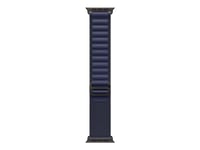 Apple - Slinga För Smart Klocka - 49 Mm, Svart Titanfinish - Liten Storlek - Marin