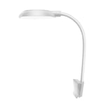 LED-akvariebelysning med klämma för små och medelstora fiskar White 0.09