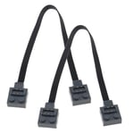 2x Technic Power Function Extension Cable for Lego 8870 Light Switch 8869 25cm