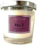 Hotel Collection No 2 BlackBerry & Bay Luxury Fragranced Jar Candle Two Wicks 335g