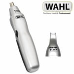 Wahl Cordless Dual Head Battery Ear Nose & Brow Trimmer Grooming Set 5545-516