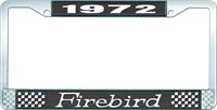 OER LF2317201A nummerplåtshållare, 1972 FIREBIRD - svart