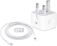 Iphone Charger，Iphone USB C Fast Charger Plug with Cable[Apple Mfi Certified] Ap