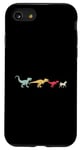 Coque pour iPhone SE (2020) / 7 / 8 Dinosaure Cheval Evolution Amusement Paléontologie