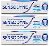 Sensodyne Repair & Protect Mint Toothpaste 75ml | Whitening | Sensitive X 3