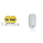 Yale IA-340 Sync Smart Home Intruder Alarm Full Control Kit, Compatible with Alexa And Philips Hue & AC-DC Sync Smart Home Alarm Accessory Keypad, White