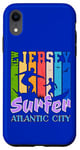 iPhone XR New Jersey Surfer Atlantic City NJ Surfing Beach Vacation Case