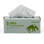 Polynova Nissen Fryspåsar 5 liter LLD 22 my 30-pack