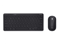 Trust Lyra - Tastatur og mus sett - lydløs - Bluetooth - svart