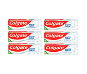 Colgate Toothpaste White & Fresh Breath 75ML x 6