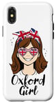 iPhone X/XS Oxford Girl, Oxford Women, British Flag UK Case