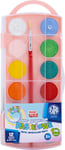 Astra Watercolour Vattenfärg Pastellfärger 23,5Mm 12Kol + Pensel Astra