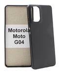 TPU Skal Motorola Moto G04 (Svart)