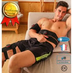 INN® Magenhet Magbälte Elektrostimulator Muskelmuskel USB Laddning Tunna Ben Armar Konditionsträning