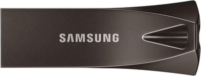 Samsung BAR Plus 64 GB Type-A 200 MB/s USB 3.1 Flash Drive Titan Grey (MUF-64BE