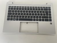 For HP ProBook 630 G8 M21668-261 Palmrest Top Cover Keyboard Bulgarian Bulg NEW