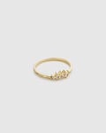 SYSTER P Theodora Ring Guld White 19.00
