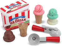 Melissa & Doug Scoop & Stack Ice Cream Cone Playset | Pretend Play Food | 14087