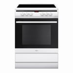Amica 60cm Electric Cooker with Ceramic Hob - White