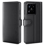 Äkta Läderfodral Xiaomi 15 Pro Svart