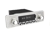 RetroSound Silver radio DAB/AUX/BT/USB Til 60-70-talls biler